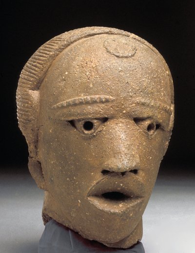 Head, Jemaa, Nijerya (pişmiş toprak) by Iron Age