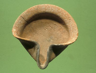 İsrailli kandil (pişmiş toprak) by Iron Age