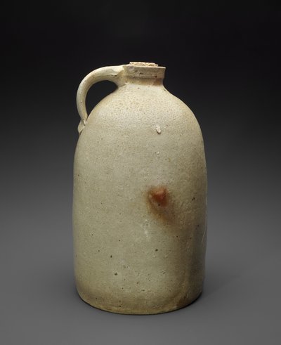 Sürahi, ç. 1869-1873 (tuzlu taş eşya, mantar) by Isaac (attr.to) Suttles