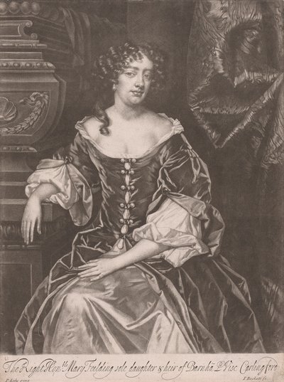 Çok Saygıdeğer Mary Feilding Barnha Lord Viscount Cardingford'un tek kızı ve varisi by Isaac Beckett