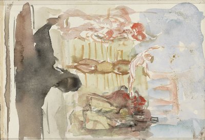 tiyatro performansı by Isaac Israels