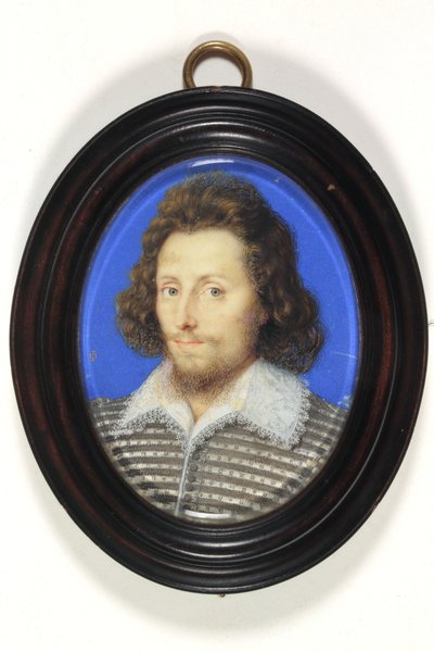 Bir Beyefendi bir zamanlar Sir Philip Sydney olduğuna inanılan ama muhtemelen Robert Sydney (emaye) by Isaac Oliver