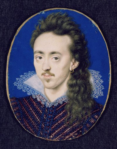 Dudley, 3. Lord Kuzey (1581-1666) by Isaac Oliver