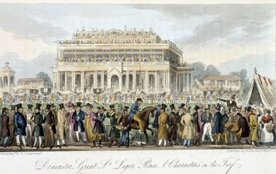Le prix Saint Léger à Doncaster (les Course) - Charles Molloy Westmacott