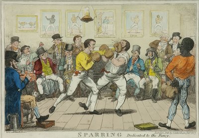 fikir tartışması by Isaac Robert Cruikshank