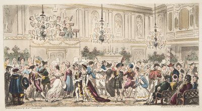 The Fancy Ball at the Upper Rooms, Bath, The English Spy