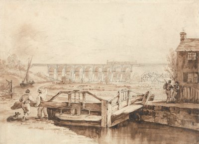 Sankey Kanalı Üzerindeki Viyadük by Isaac Shaw