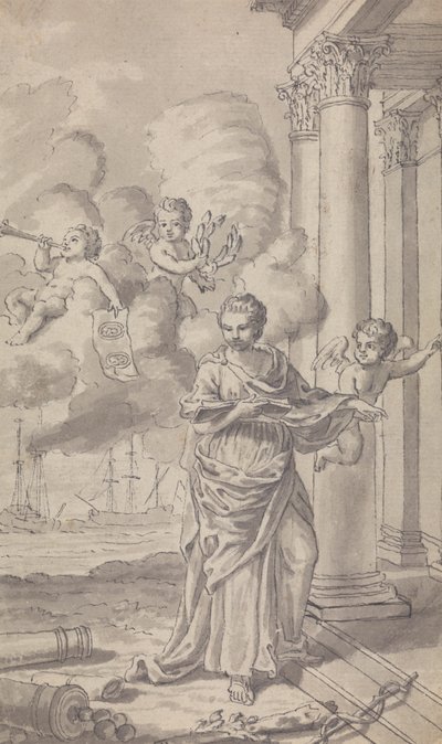 Town and Country Magazine için Ön Parça, Cilt için. 1771 için III, No.1 by Isaac Taylor