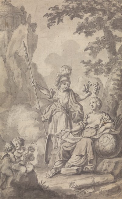 Town and Country Magazine için Ön Parça, Cilt için. II, No.1 by Isaac Taylor