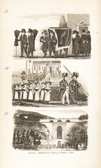 Cenaze, Hayırsever Çocuklar ve Highgate Tüneli by Isaac Taylor
