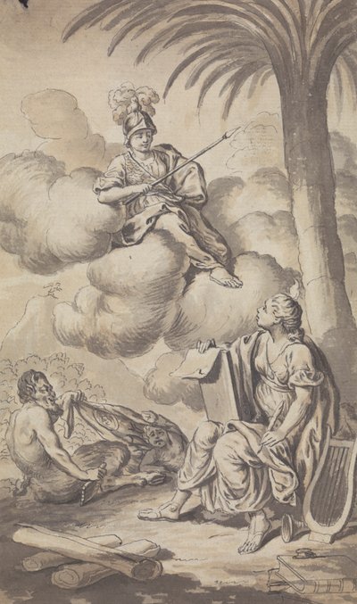Kasaba ve Ülke Dergisi - Cilt için Ön Parça. IV, 1772 by Isaac Taylor
