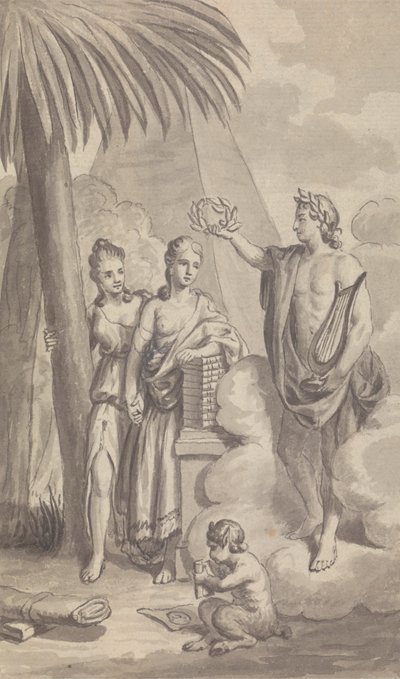 Kasaba ve Ülke Dergisi, Cilt için Ön Parça. 1778 için X by Isaac Taylor