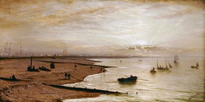 Portsmouth (tuval üzerine yağlı boya) by Isaac Walter Jenner