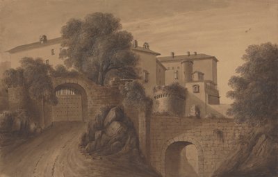 Malespina Appennines Kalesi by Isaac Weld