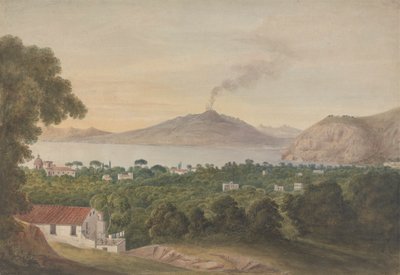 Napoli Körfezi'nin Karşısında Vezüv by Isaac Weld