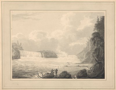 Niagara Şelalesi'nin görünümü by Isaac Weld