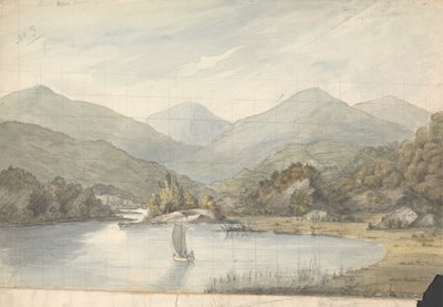 Göller Arasındaki Nehirde Görüntüle by Isaac Weld