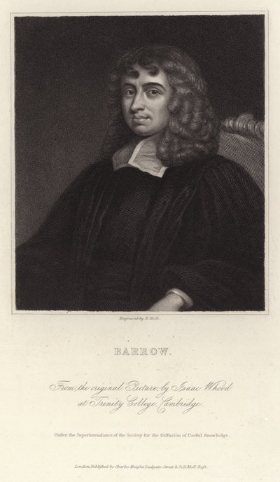 Isaac Barrow'un Portresi by Isaac Whood