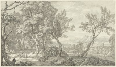 Arkadya manzarası by Isaac de Moucheron