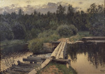 sığ, 1892 by Isaak Ilyich Levitan