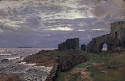 Geçmişten kalanlar. alacakaranlık Finlandiya, 1897 by Isaak Ilyich Levitan