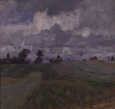 Fırtınalı bir gün, 1897 by Isaak Ilyich Levitan