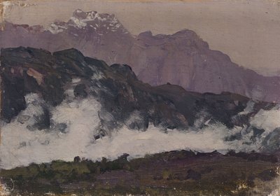 Alpler, 1897 by Isaak Ilyich Levitan
