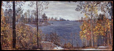 Geç Sonbahar. Isaak Izrailevich Brodsky