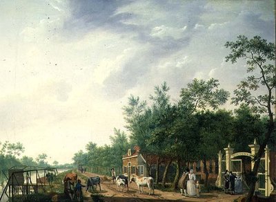 Arkadaşlarla görüşmek by Isaac Ouwater