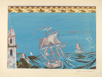 Bant Kutusu Tasarımı, c. 1937. by Isabella Ruth Doerfler