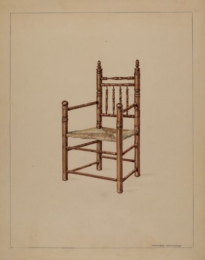 Sandalye by Isadore Goldberg