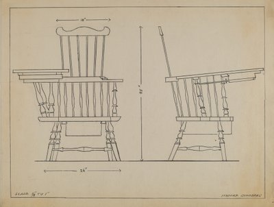 Sandalye by Isadore Goldberg