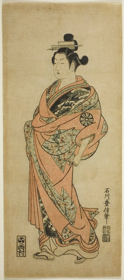 Aktör Nakamura Tomijuro I by Ishikawa Toyonobu