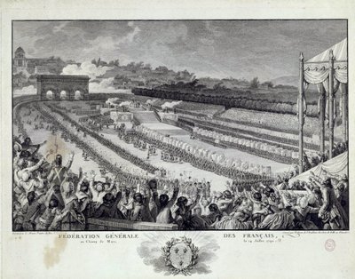 Fransız Devrimi: 14/07/1791 tarihinde Paris