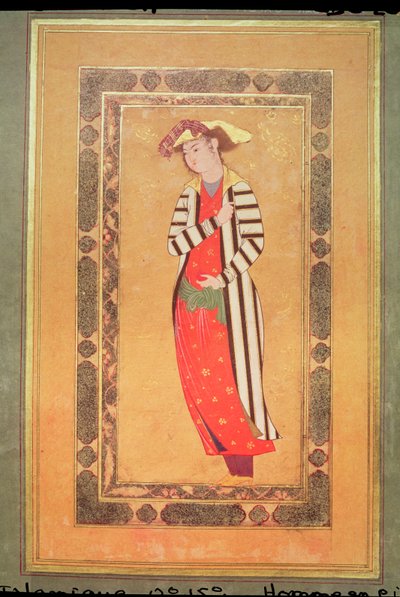 Albüm 2160 Bir Adamın Portresi, Album de Pieces Calligraphiees et de Minatures