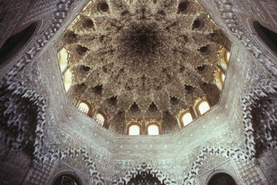 Abencerrajes Salonunun Tavanı by Islamic School