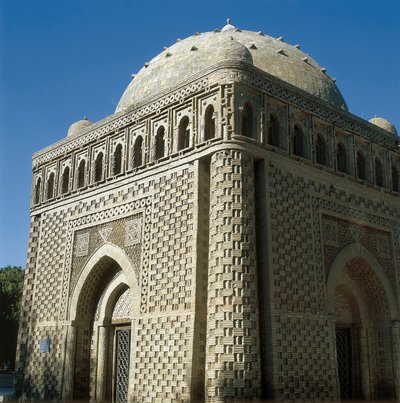 İsmail Samani Türbesi, Buhara, Özbekistan, 914-943 (fotoğraf) by Islamic School