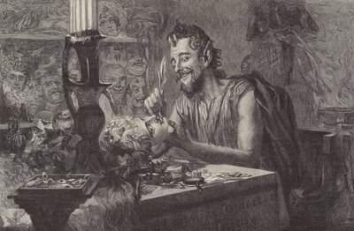Şeytan maskeler yaratır by Ismael after Gentz