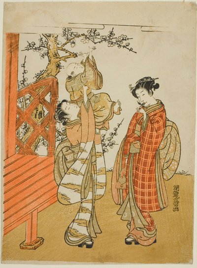 Raketle Geri Alma by Isoda Koryusai