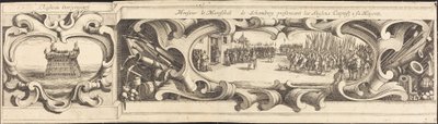 La Rochelle Kuşatması [levha 14/16; set, 1952.8.97-112] içerir by Israel Henriet or Abraham Bosse after Jacques Callot