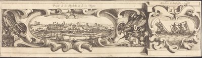 La Rochelle Kuşatması [levha 16/16; set, 1952.8.97-112] içerir by Israel Henriet or Abraham Bosse after Jacques Callot