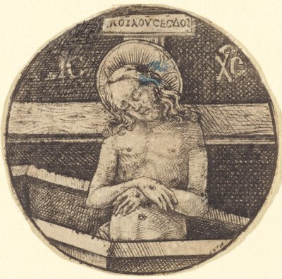 Hüzünlerin Adamı Olarak İsa by Israhel van Meckenem