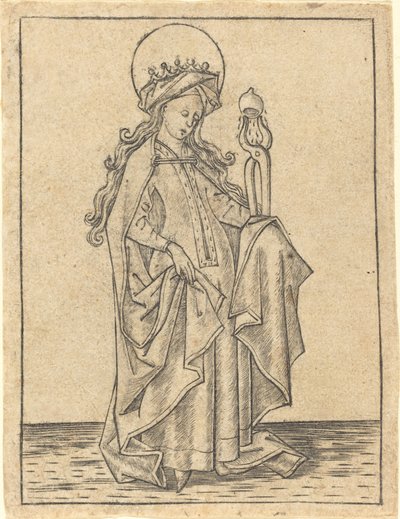 aziz agatha by Israhel van Meckenem