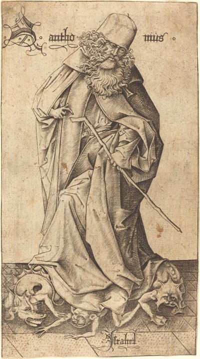 Aziz Antuan by Israhel van Meckenem