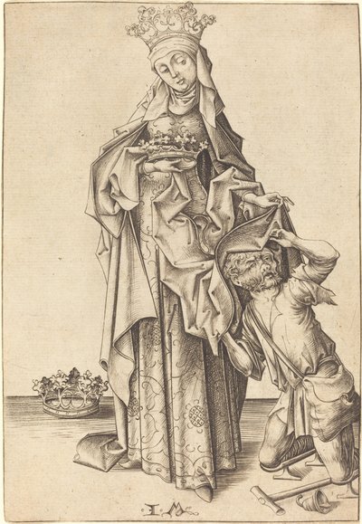 Thüringen Aziz Elizabeth by Israhel van Meckenem