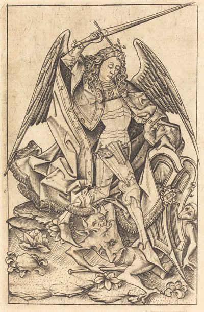 Aziz Michael, c. 14701480. by Israhel van Meckenem