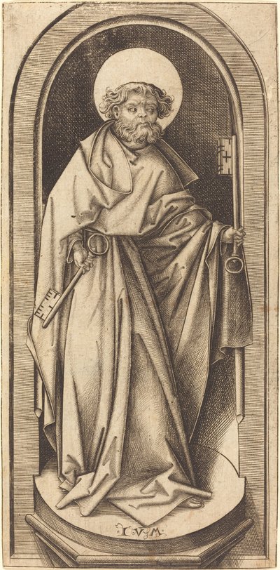 Aziz Peter, c. 14901503. by Israhel van Meckenem