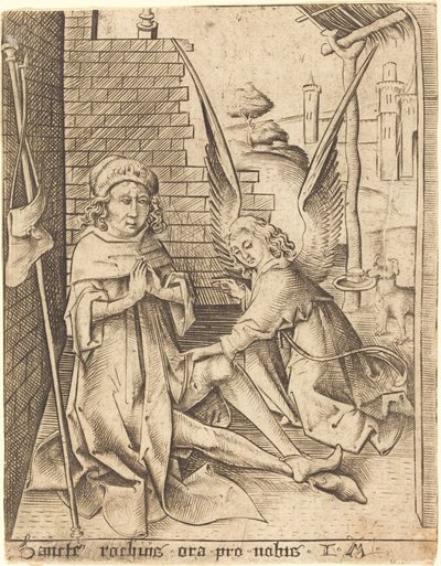 Aziz Roch, c. 14901500. by Israhel van Meckenem
