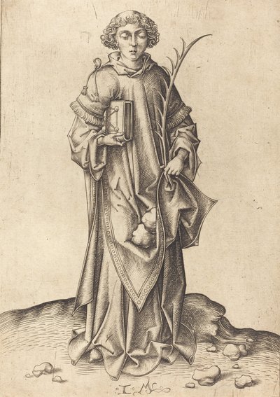 Aziz Stephen. by Israhel van Meckenem