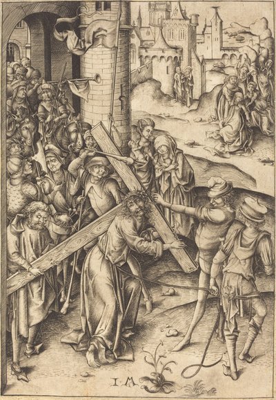 Haç Taşı, c. 1480. by Israhel van Meckenem